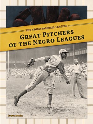cover image of Great Pitchers of the Negro Leagues